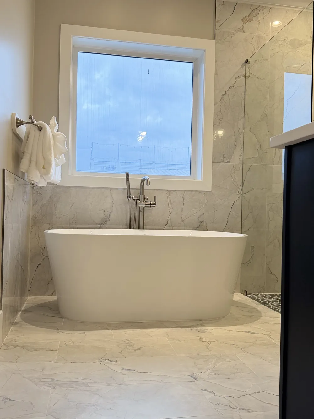 A bathroom remodeled by Tee-X